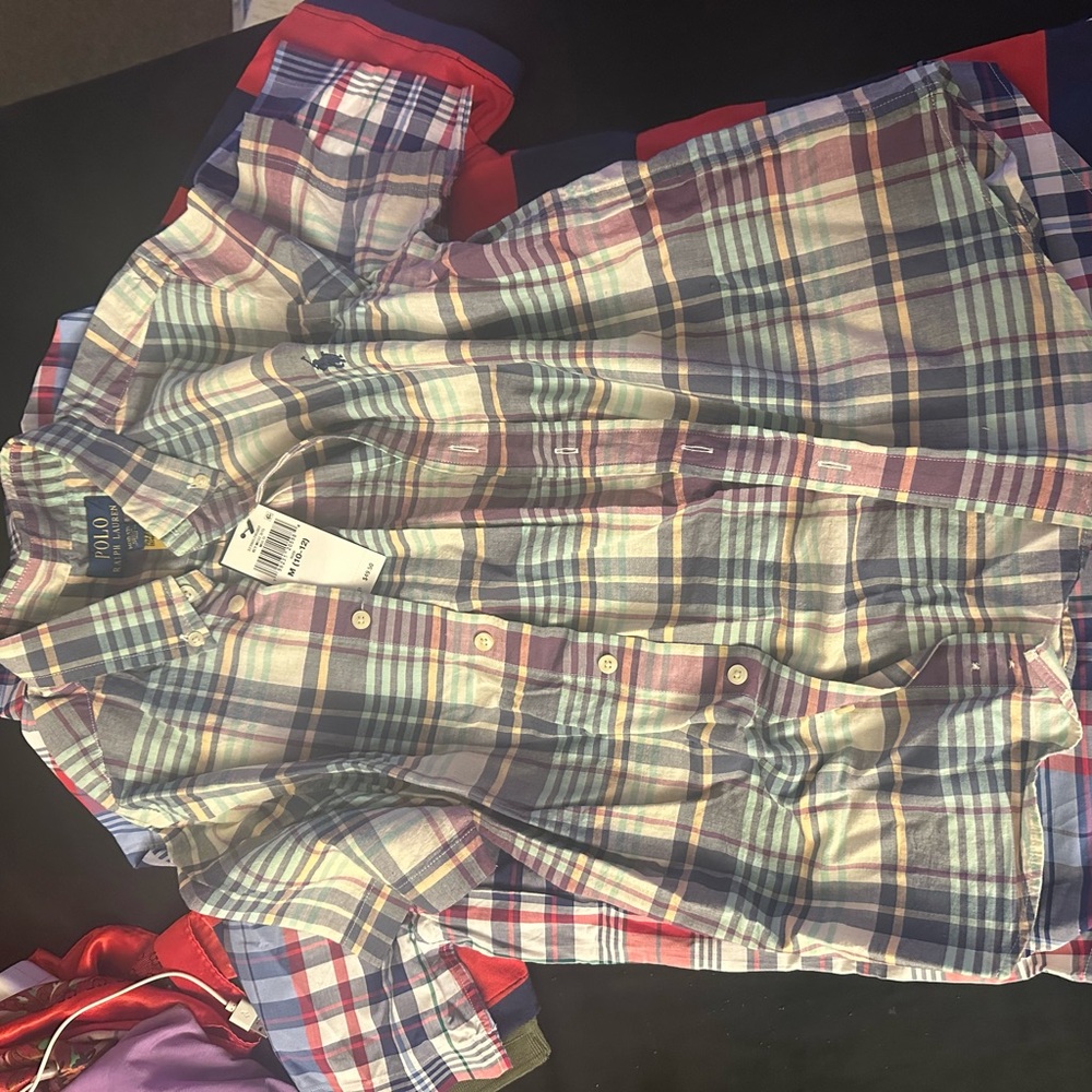 Polo Ralph Lauren Plaid Button-Up Shirt